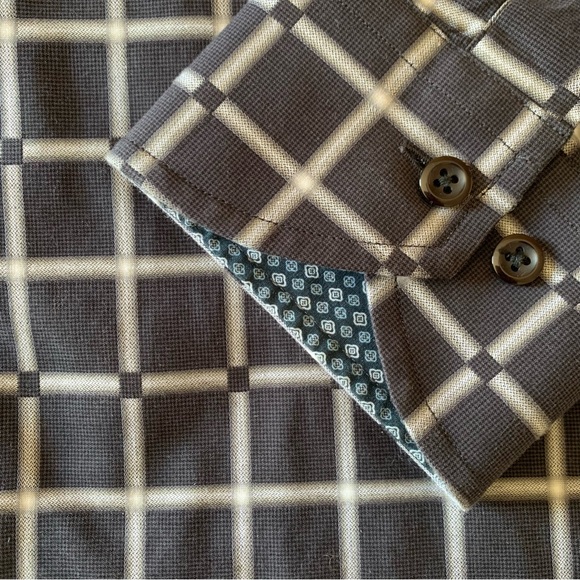 Like New Lipson Sport Classic Fit 100% cotton Men’s button down shirt - Picture 4 of 6